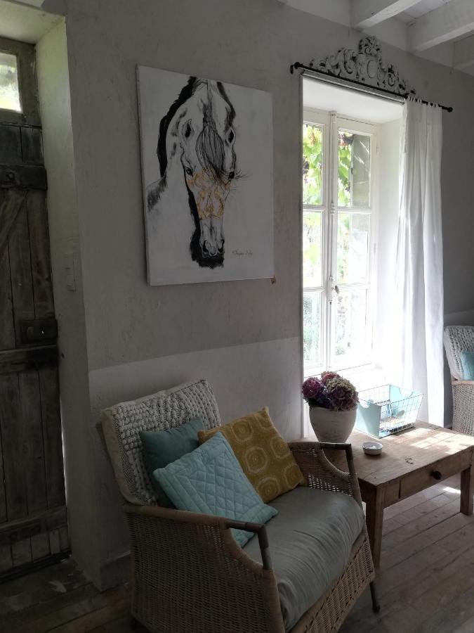 Chambre D'Hote Equestre Au Petit Bonheur Chateldon Eksteriør billede
